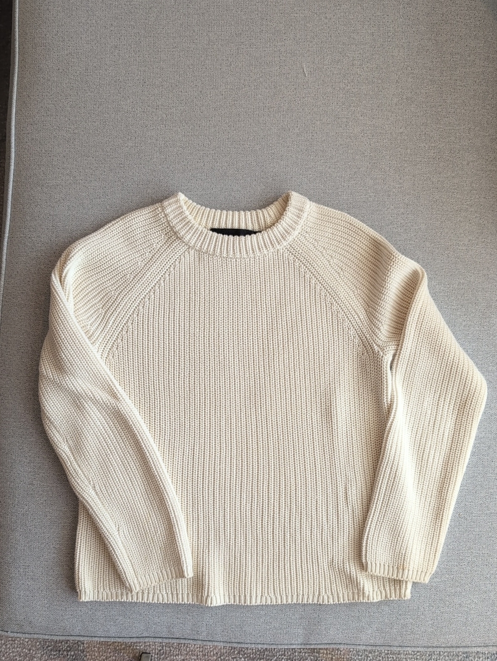 Jenni Kayne Fisherman Sweater Cream
